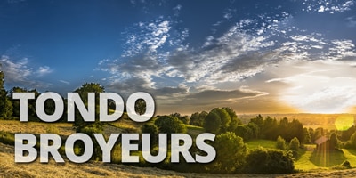 Tondo-broyeurs pour quad