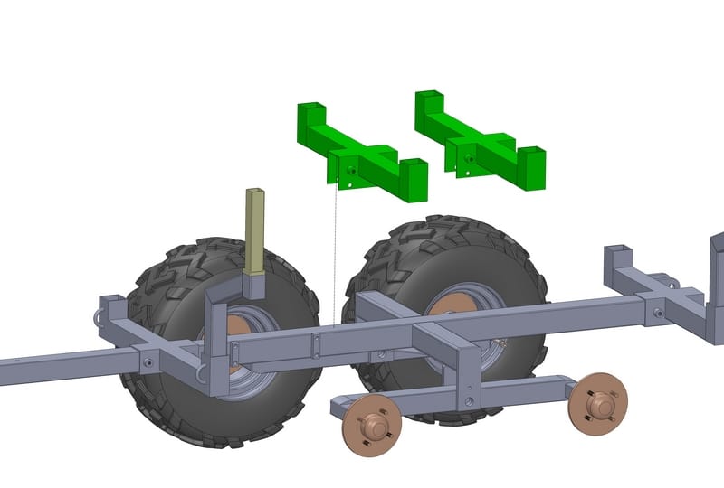 remorque quad forestiere 